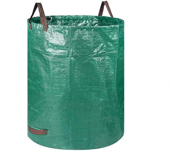 132 Gallons Of Reusable Heavy-Duty Garden Garbage Bags (39.4"H X 31.5"D) Garden Tote Bag Debris Container, Pop-Up Straw Box, Landscape Pond Leaf Collector