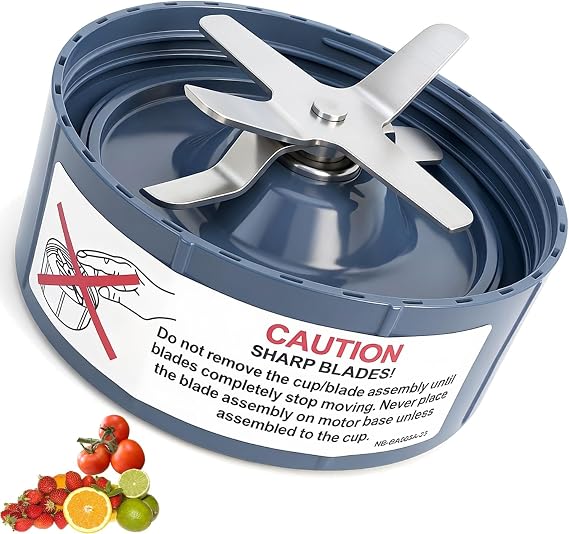 Replacement Blender Blade Parts for NutriBullet 600w 900w Blender | BPA free, Food-grade 304 Stainless Steel , Dishwasher Safe, Upgrade