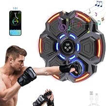 Vothoon Wall Boxing Machine with Bluetooth Speaker Feature Musical Boxing Machine with 9 Mod Level Settings