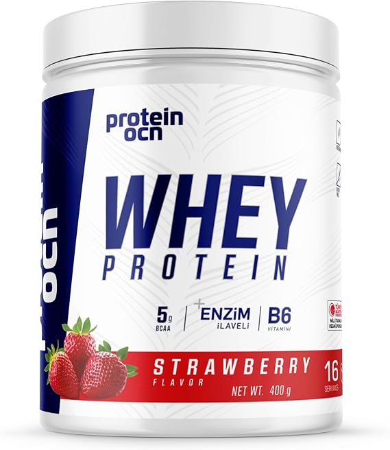 Proteinocean Whey Protein Çilek 400g 16 Servis