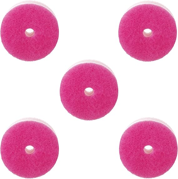 Marna POCO Kitchen Sponge, Set of 5 Refills Replacement/Floating Storage Sponge, Dishwashing, Kitchen Sponge, Deep Pink
