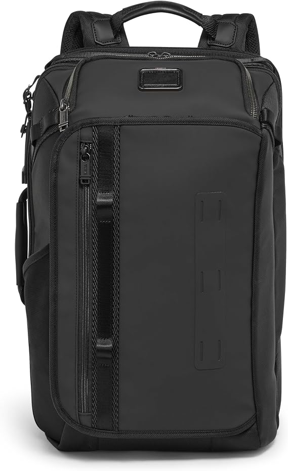 TUMI - Alpha Bravo Detrick Backpack - Multi-Compartment Travel Gear - Adjustable Straps & Easy to Carry - Black
