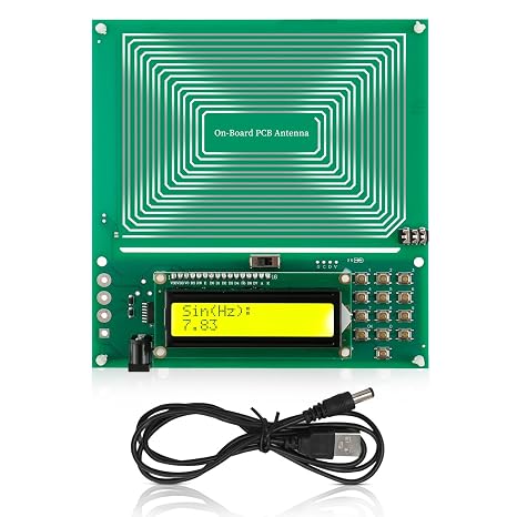 Adjustable Schumann Wave Resonance Generator (0.01Hz-20kHz), 7.83Hz Schumann Generator Healing Frequency Generator for Stress Relief & Relaxation, Ultra-Low Frequency Pulse Generator, USB Powered
