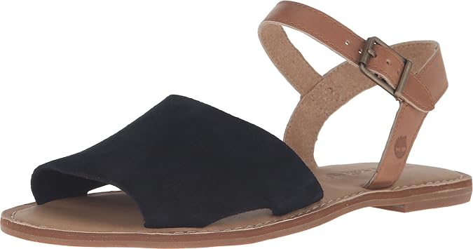 Timberland Womens Sheafe Y-Strap Sandals in Black