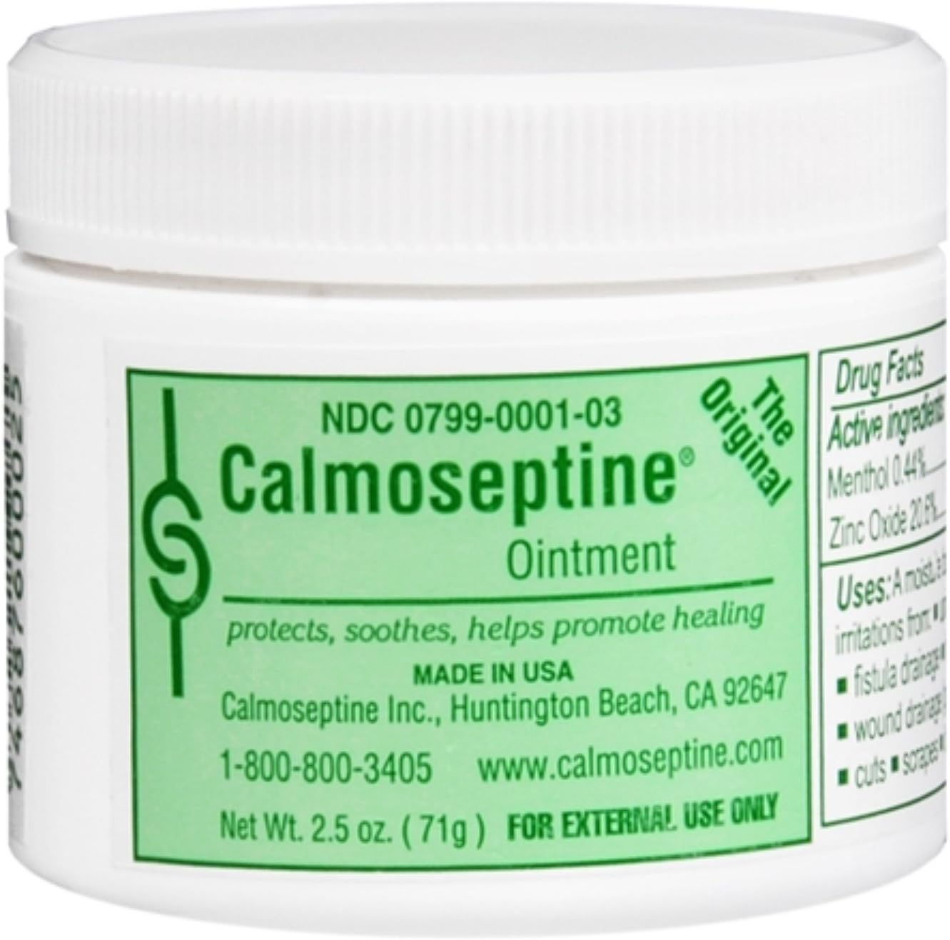 Calmoseptine Ointment 2.50 oz Pack of 4