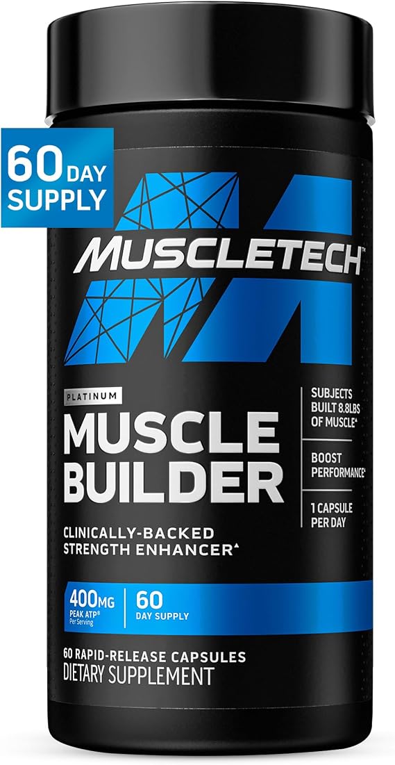 MuscleTech Nitric Oxide Supplements for Men & Women, Muscle Builder