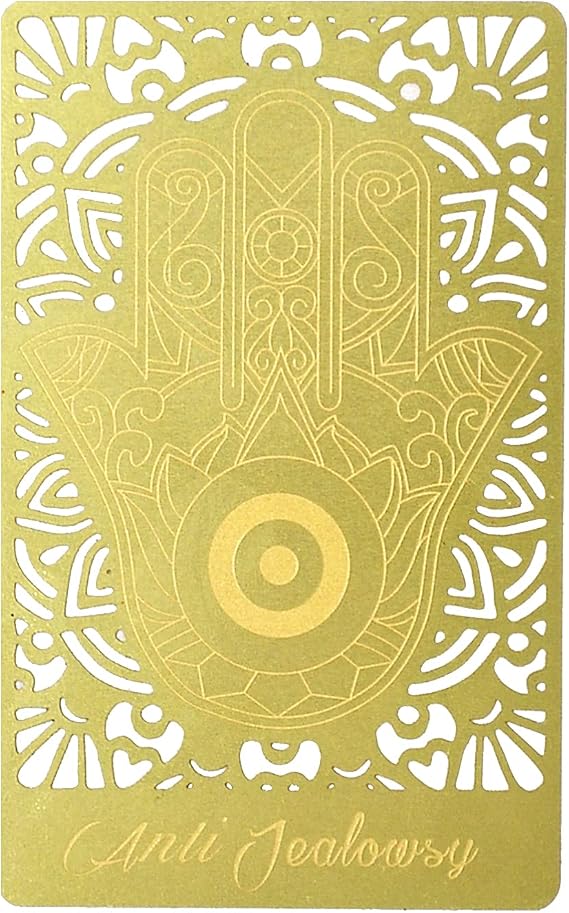 FengShui Anti-Jealousy Gold Card W4854