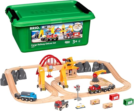 Brio Deluxe Cargo Railway Set-33097