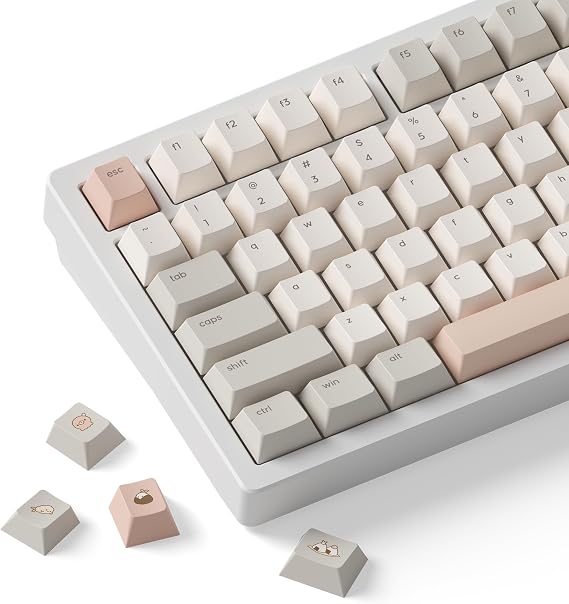 dokodoko Bento Keycaps - PBT, Cherry Profile for Mechanical Keyboards