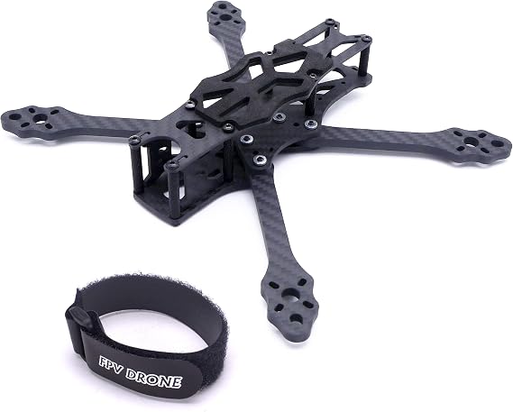220mm FPV Racing Drone Frame 5 inch Carbon Fiber Quadcopter Frame Kit Support DJI Air Unit