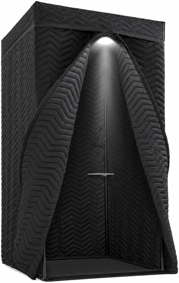 Full Size Recording Booth, Portable Vocal Booth for Home Studio
