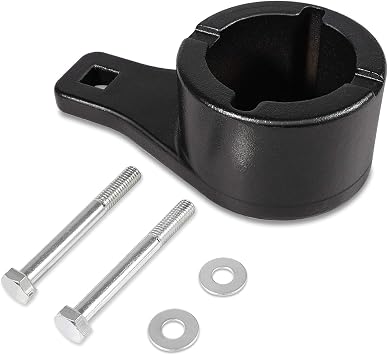 E-cowlboy for Toyota/Lexus Crankshaft Damper Pulley Holding Holder Harmonic Tool with 2PCS Crank Bolts