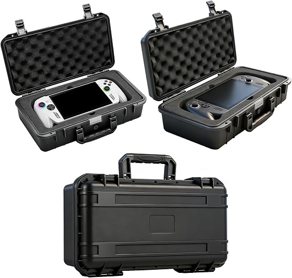 Hard Shell Carrying Case Waterproof Bag Cover for ASUS ROG Xbox Ally X/ROG Xbox Ally Gaming Handheld Console,Storage Case Professional Bag for Xbox ROG Ally Dock,Power Cord,Accessories