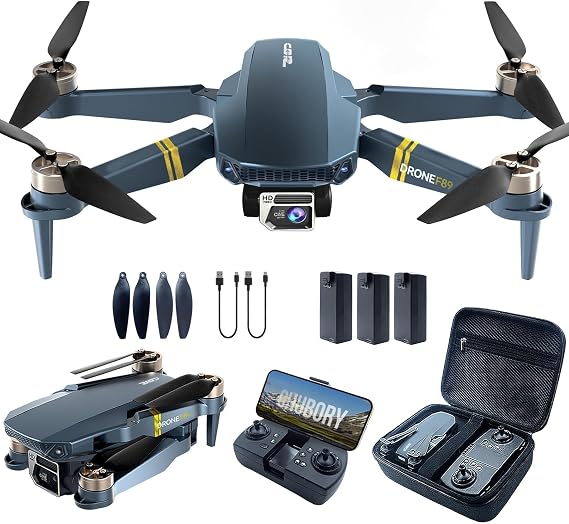 4K Drone with Camera, 84 Min Flight Time, 3 Batteries, Brushless Motor Quadcopter with 2650 ft Control Range, Auto Hover, Follow Me for Beginners