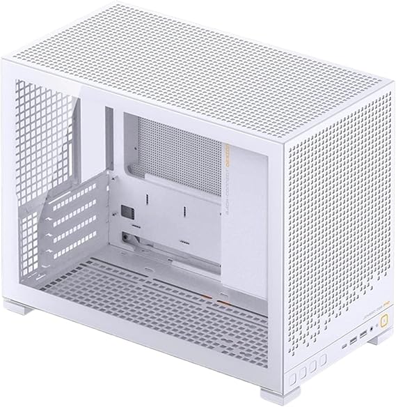 Compatible for Jonsbo - D32 STD/PRO Mini PC Case, MINI-ITX/MATX Support, ATX/SFX PSU, 240 Water Cooling Office Desktop Chassis(D32 PRO White)
