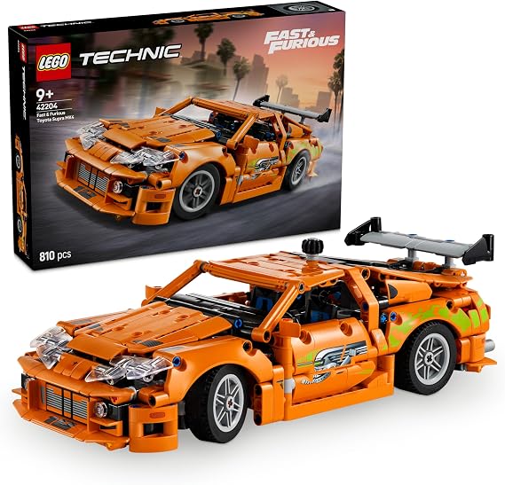 LEGO Technic Fast and Furious Toyota Supra MK4 42204