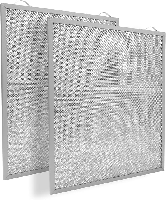 99010430-002 Hood Vent Filter 5-Ply Aluminum Grease Filter Compatible Replacement B.roan N.utone Hood 2-Pack