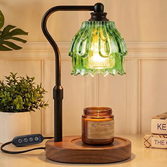 Candle Warmer Lamp with Timer and Wireless Remote Control