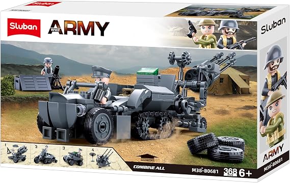 Sluban German Army 4into1