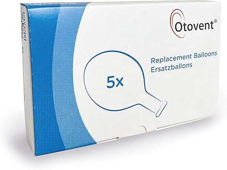 OTOVENT System Replacement Balloons Pack of 5 Nose Balloons for Treatment of Middle Ear Pressure Pressure Equalisation Ear Plugs Aeroplane Air