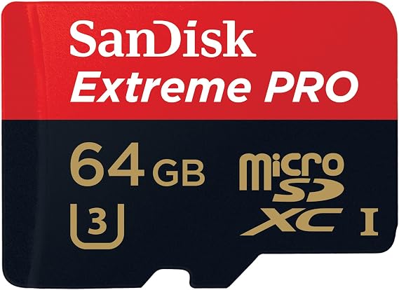 SanDisk Extreme Pro 64 GB Class 10 UHS-I 95 MBps Read MicroSD Memory Card by SanDisk