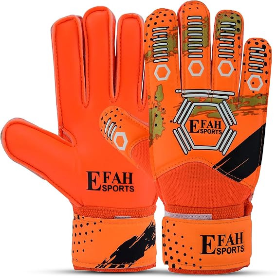 Football Goalkeeper Gloves For kids Boys Youth Goalie Glove with Grips