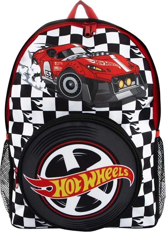 Hot Wheels Backpack | School Backpack for Boys | Boys School Bag | Cars Rucksack