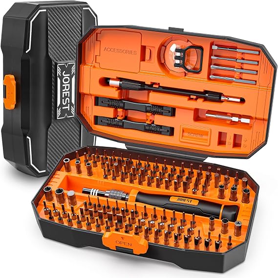 JOREST 152 in 1 Small Precision Screwdriver Set with Torx Phillips Twring