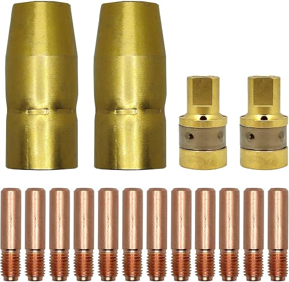 MIG Welder Nozzle Tips .035", Compatible with Miller/Hobart