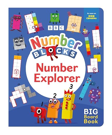 Sweet Cherry Publishing Numberblocks Number Explorer A Big Board Book.
