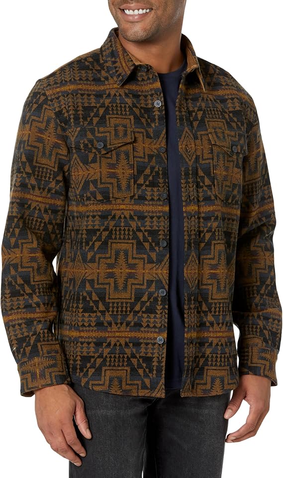 Pendleton Men's Long Sleeve La Pine Overshirt