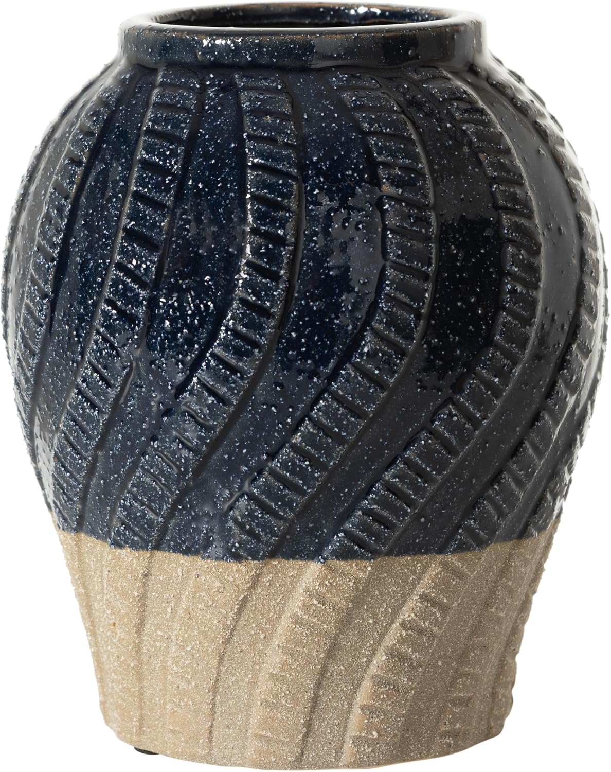 Mudo Home Wavy Seramik Vazo 19 x 23 cm