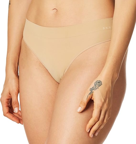 DKNY womens Seamless Litewear ThongThong Panties