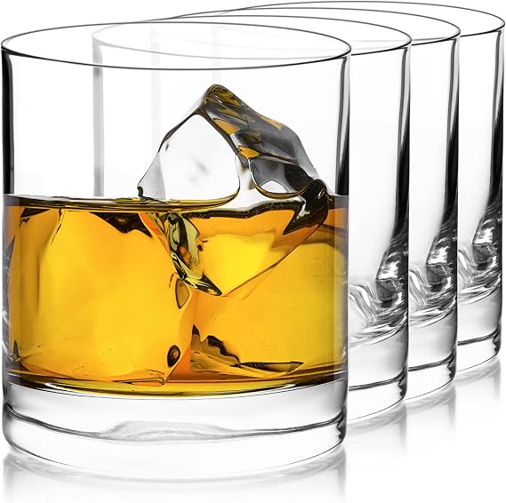 Luigi Bormioli Classico Double Old-Fashioned Glasses - Clear, Set of 4