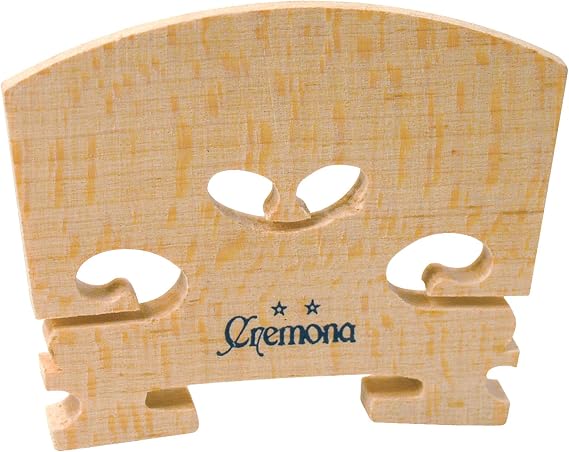 Cremona VP-202 2-Star Violin Bridge - 1/16 Size