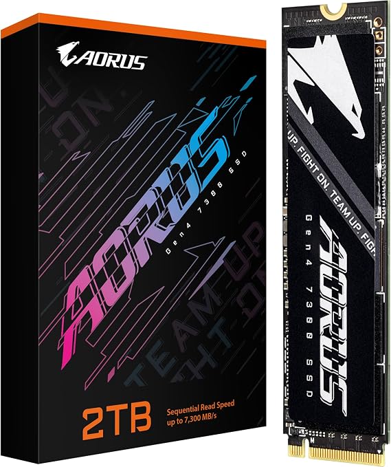 Gigabyte Aorus Gen4 7300 SSD PCIe 4.0 x4, NVMe 1.4 2TB