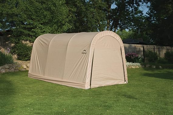 AutoShelter 10 x 15 ft. Replacement Cover kit Round 7oz Sandstone
