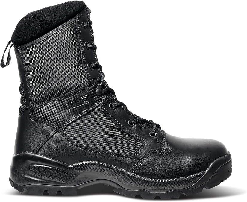 5.11 Men's ATAC 2.0 8" Military Tactical Boot, Style 12391, Black, US Regular