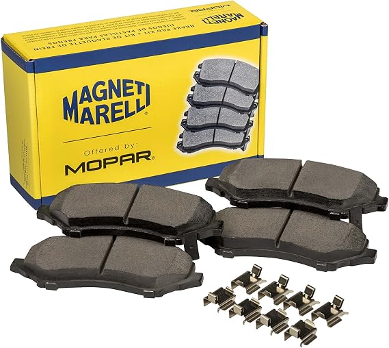 Magneti Marelli by Mopar 2AMV4871AA Brake Pad Set, 2 Pack