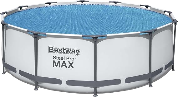Bestway Flowclear güneş örtüsü, 356 cm, yüzey havuzları için, mavi