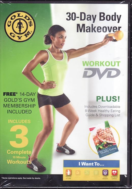 Gold's Gym 30-Day Body Makeover DVD