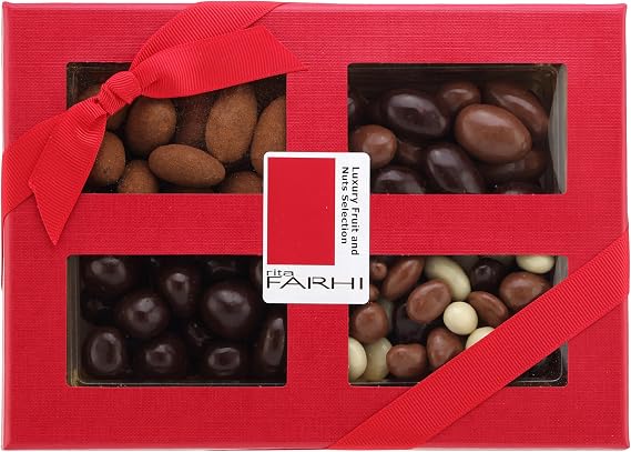 Rita Farhi Luxury Choc Fruit and Nut Selection, 390g