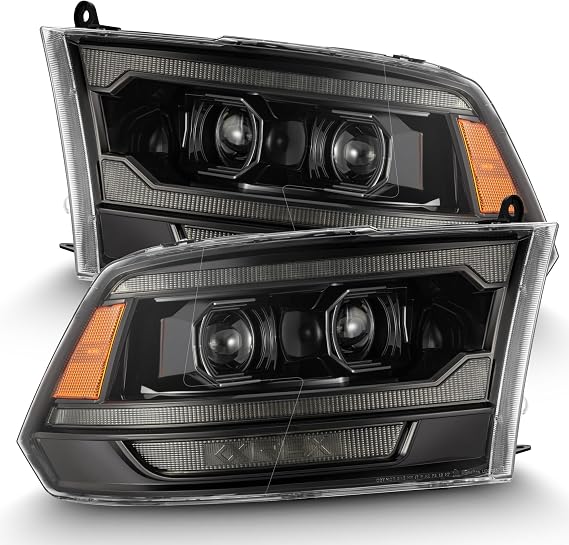 LUXX-SERIES PROJECTOR HEADLIGHTS, Black,Chrome