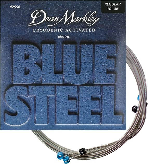 Dean Markley 2556 010 - .046 Blue Steel Electric Regular Guitar Strings