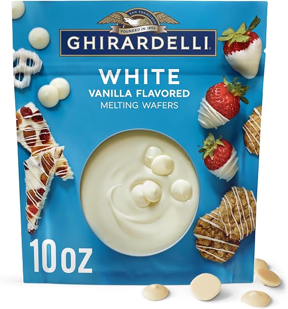 Ghirardelli Chocolate White Candy Making Wafers, 10 Ounce