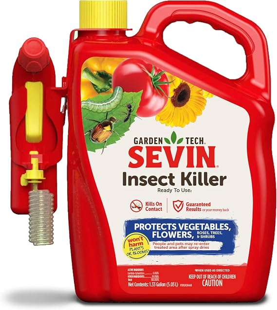 Sevin Insect Killer Spray, Ready-to-Use 2, 1.33 Gallon
