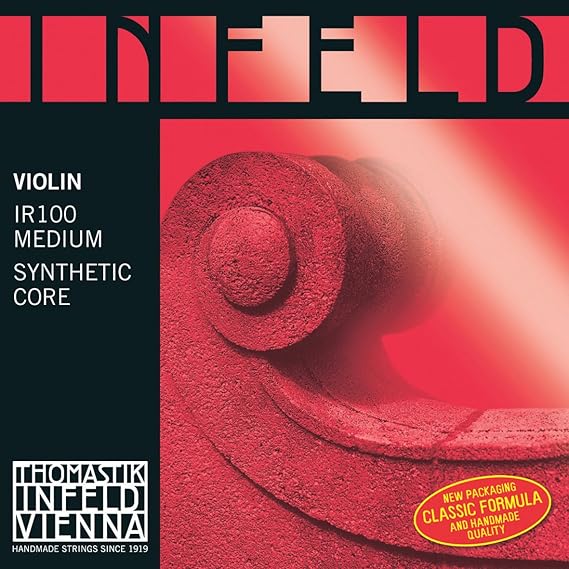 Thomastik IR100 Strings for Violin Infeld hybrid core set red 4/4 medium