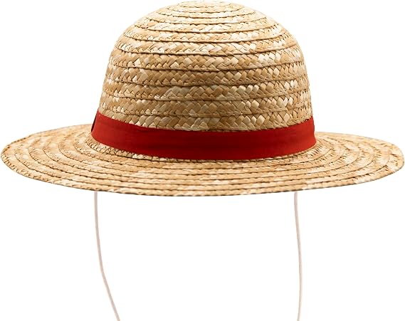 ABYSTYLE Officially Licensed One Piece Monkey D Luffy Straw Hat Performance Animation Pirate Hat Anime Cosplay Accessories Merchandise Gift
