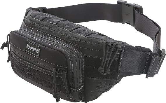 Maxpedition Keystone Versipack (0456B, Black) Tactical EDC Waist Pack