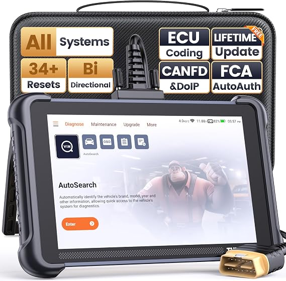 THINKCAR THINKSCAN 689 OBD2 Scanner, Full System Bidirectional Scan Tool | 3000+ Real Active Test, ECU Coding, 34+ Reset, PMI, CANFD/DOIP, FCA AutoAuth, 140+ Brands, Lifetime Free Update